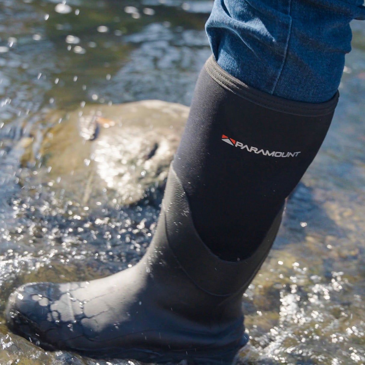TREAD-LITE 16" Rubber Neoprene Knee Boot