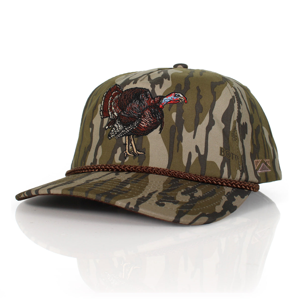 Turkey Gobbler Trucker Hat on Original Bottomland