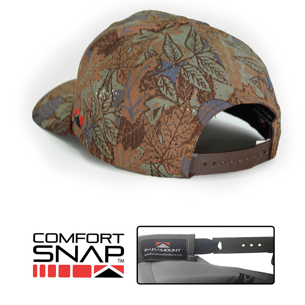 Sunset Bear Cloud Texture 5-Panel Rope Cap