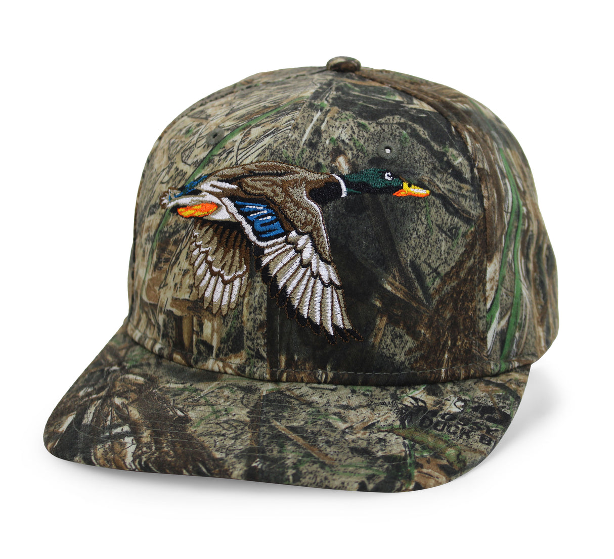 Flying Mallard 6-Panel on Mossy Oak Duck Blind