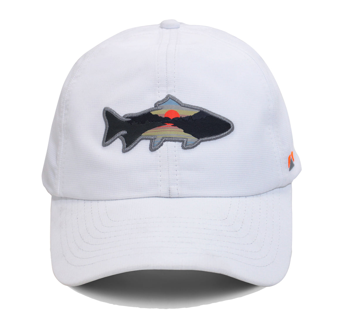 Women's SUNSET TROUT 6-Panel Ponytail Cap