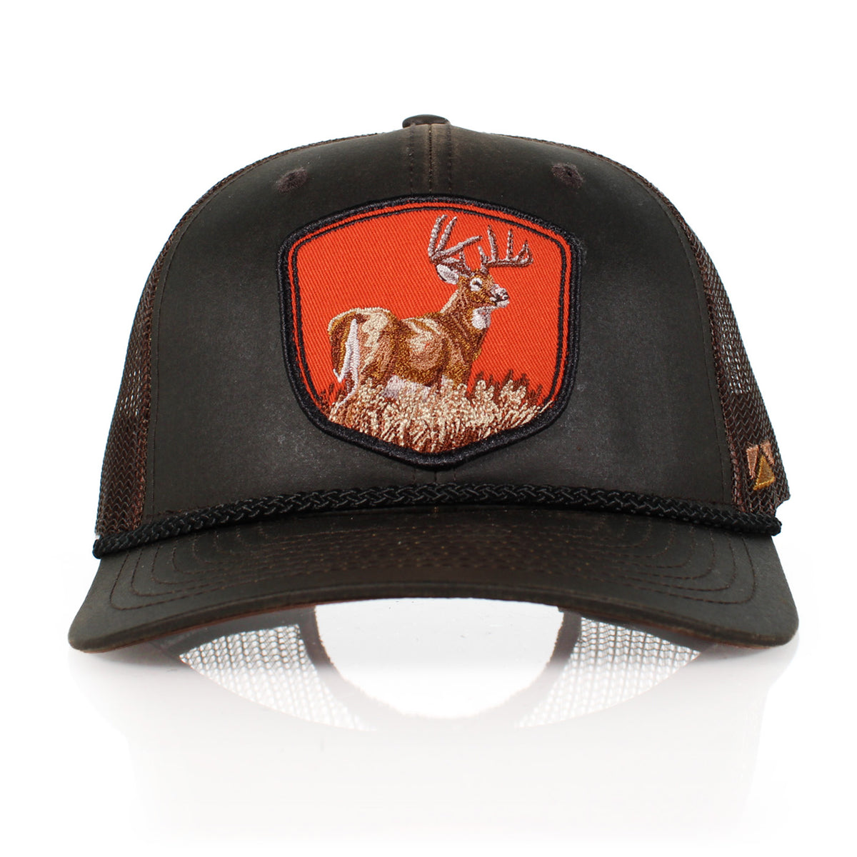 Wax Cloth Deer Patch Cap