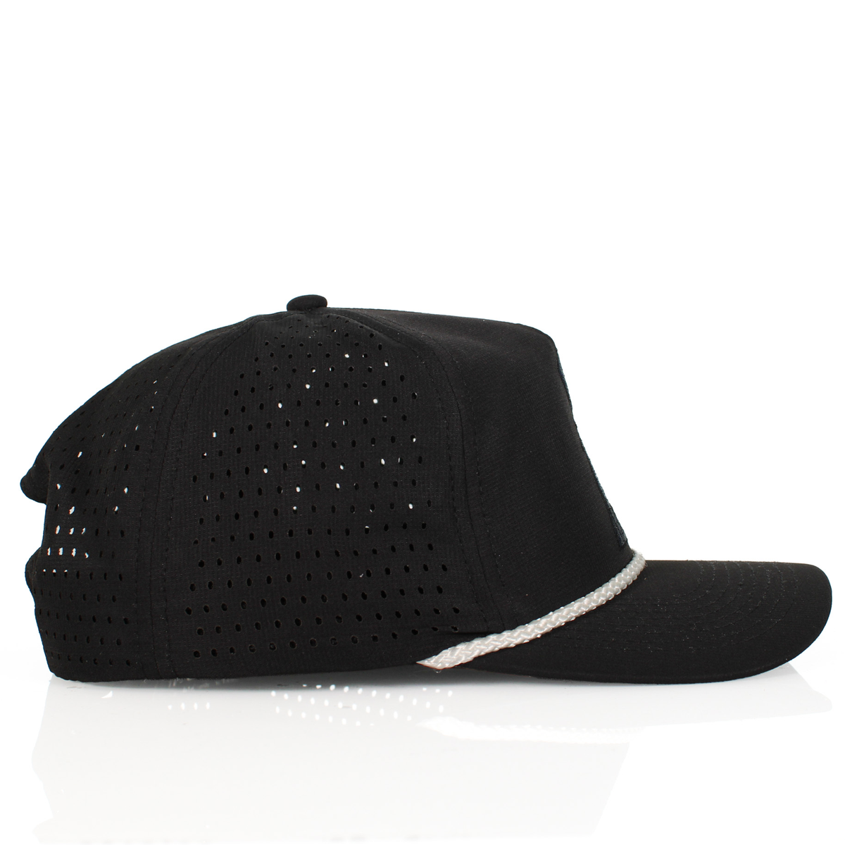 Black Lab Duck Dog 5-Panel Trucker Black