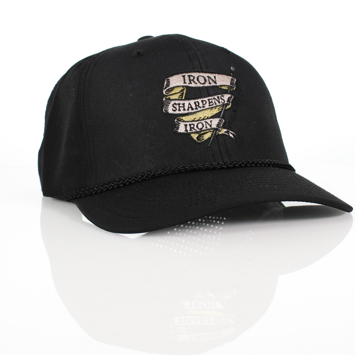 IRON SHARPENS RIVERSIDE CAP