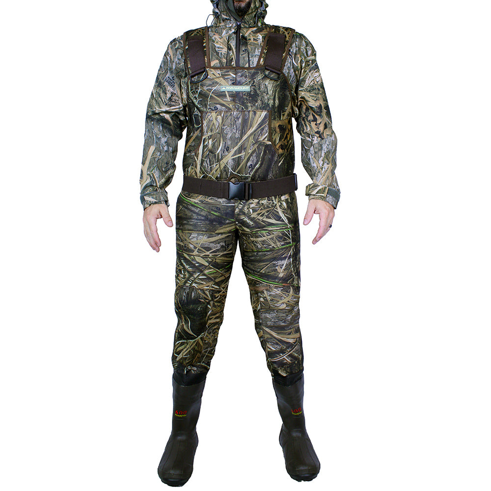 BAYOU 3.5mm Neoprene Camo Chest Wader 600g Boots