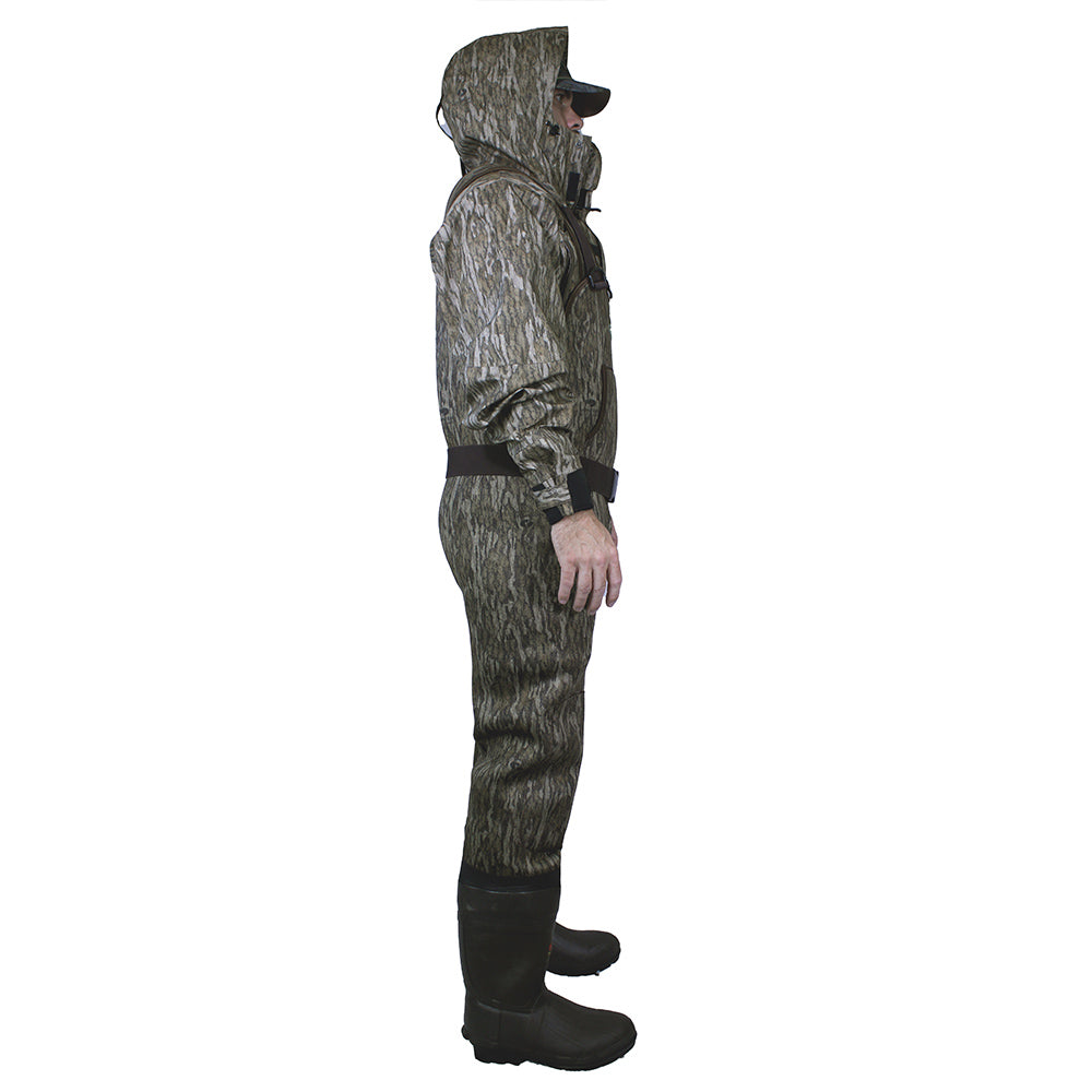 BAYOU 3.5mm Neoprene Camo Chest Wader 600g Boots