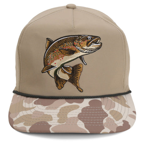 Brown Trout Fly Fishing Cap