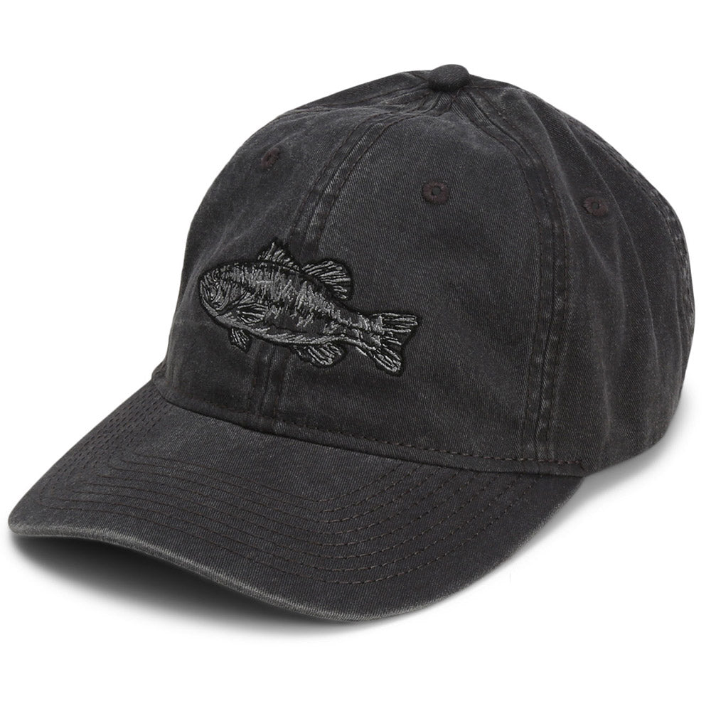 Bass Fishing Cap Trail 6-Panel Unstructured Dad Cap