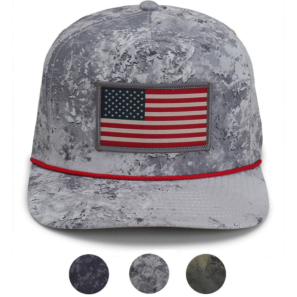 Performance American Flag Trucker Hat