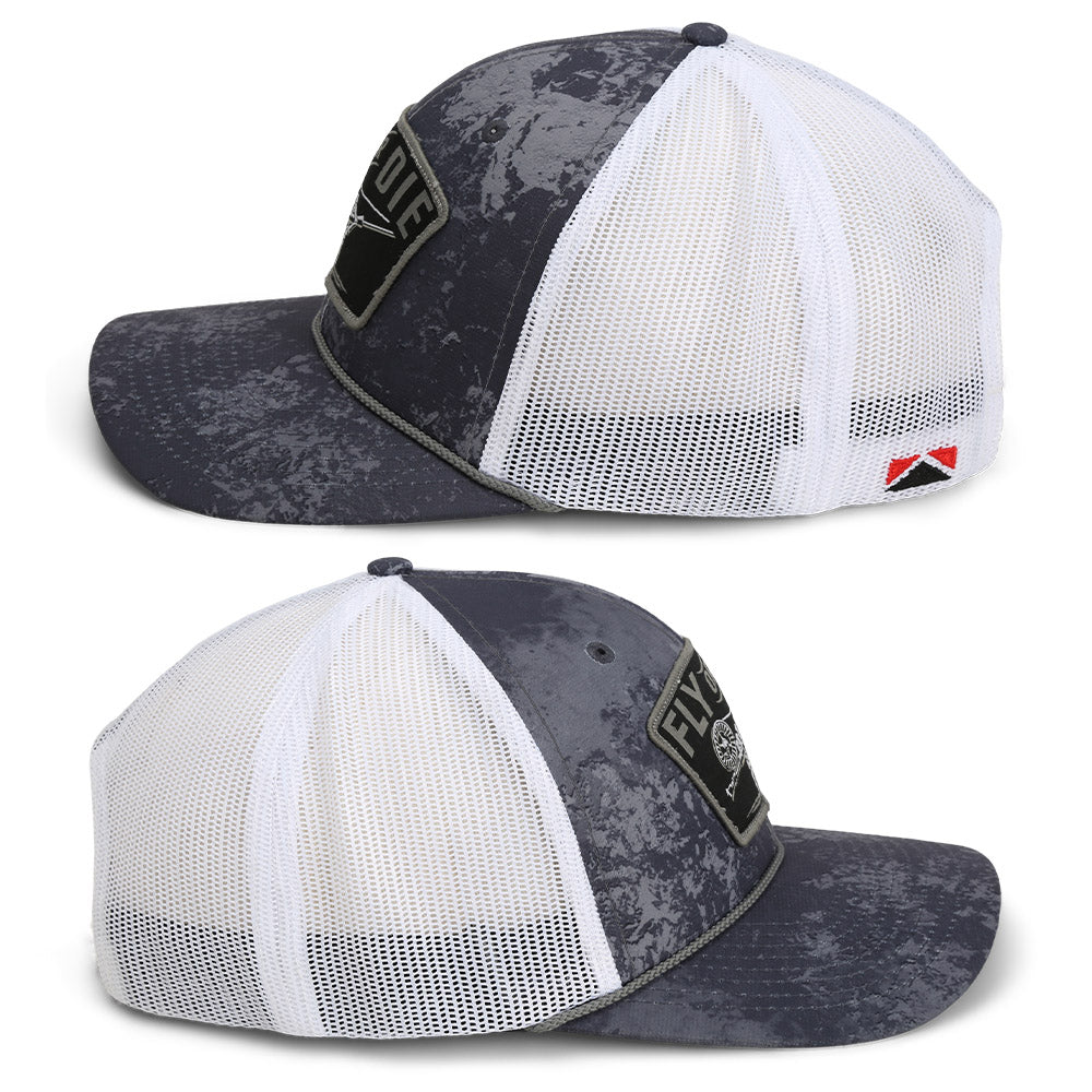 Fly or Die Hat Fly Fishing Mesh Back Rope Cap