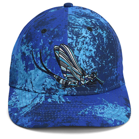 Blue Mayfly Fly Fishing cap front