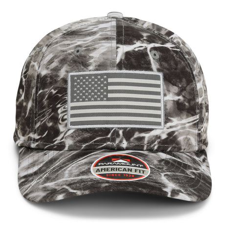 Mossy Oak Elements American Flag Fishing Cap