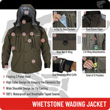 Whetstone Waterproof Wading Jacket