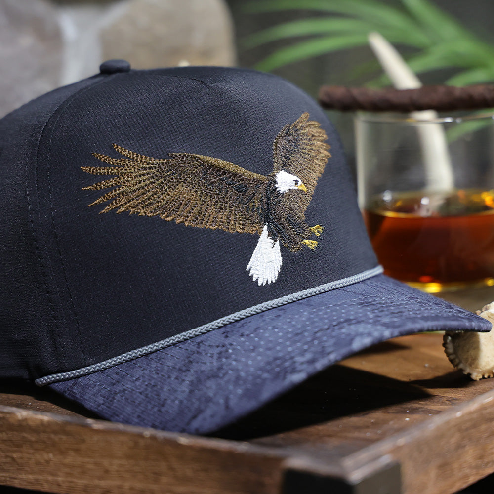 Bald Eagle 5-Panel Ridgeline Trucker Hat