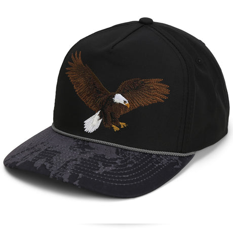 Bald Eagle 5-Panel Ridgeline Trucker Hat