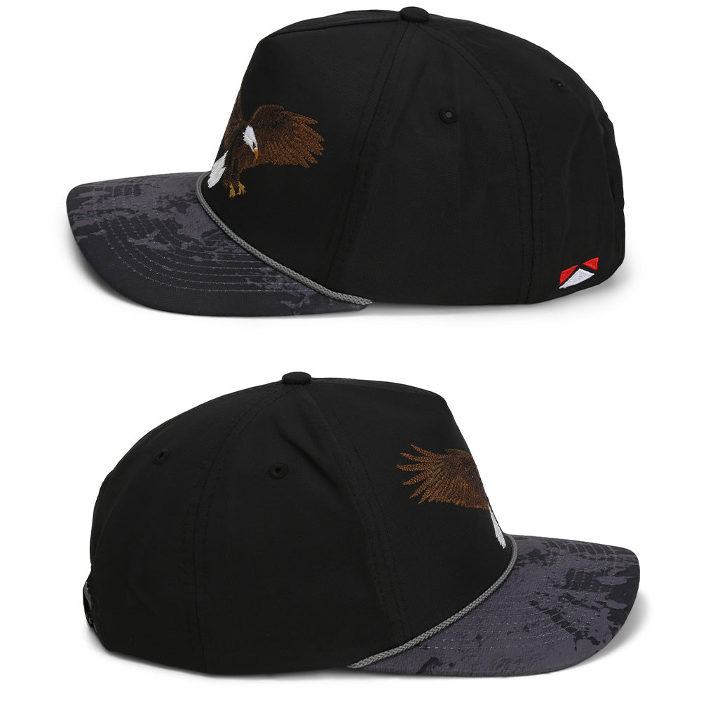 Bald Eagle 5-Panel Ridgeline Trucker Hat