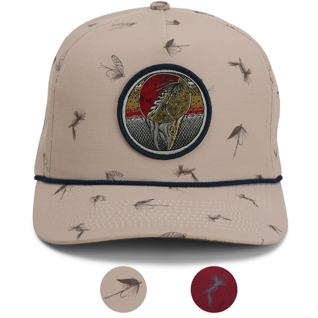 Fly Pattern Trucker Hat