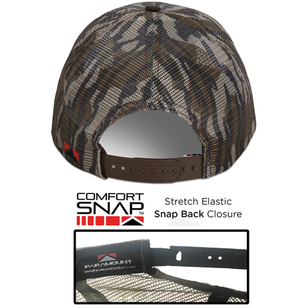 All Mesh Crushable Bow Hunting Flag Cap (Wax Visor)