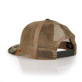 Wood Duck Hat Rope Cap 5-Panel Ridgeline Mesh Back