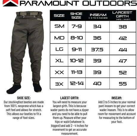 FAST EDDY Waist High Wader Pant