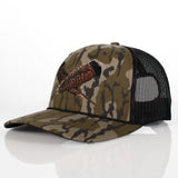 Mossy Oak Bottomland Turkey Feather Meshback Cap