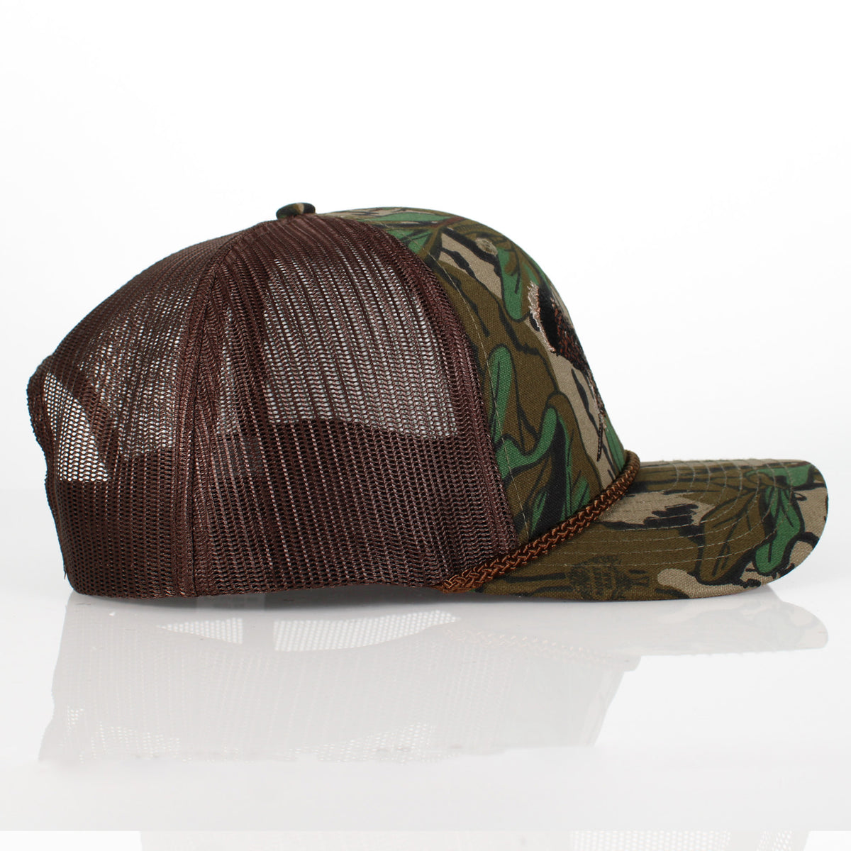 Mossy Oak Bottomland Turkey Feather Meshback Cap