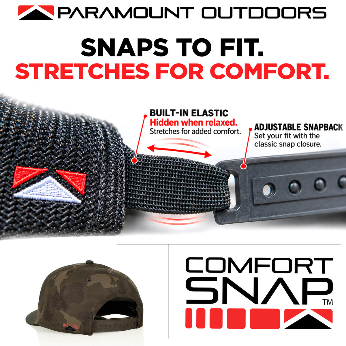 Running Deer 6-Panel Wax Cloth Rope Cap