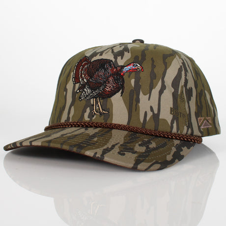 Turkey Gobbler Trucker Hat on Original Bottomland