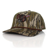 Turkey Gobbler Trucker Hat on Original Bottomland