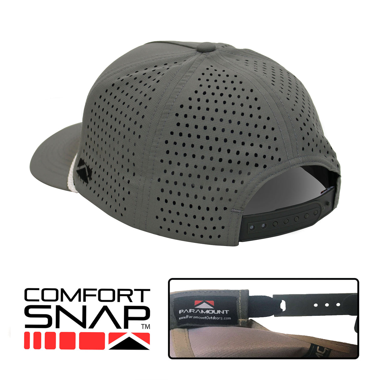 TARPOON 5-Panel Perforated Performance Rope Cap