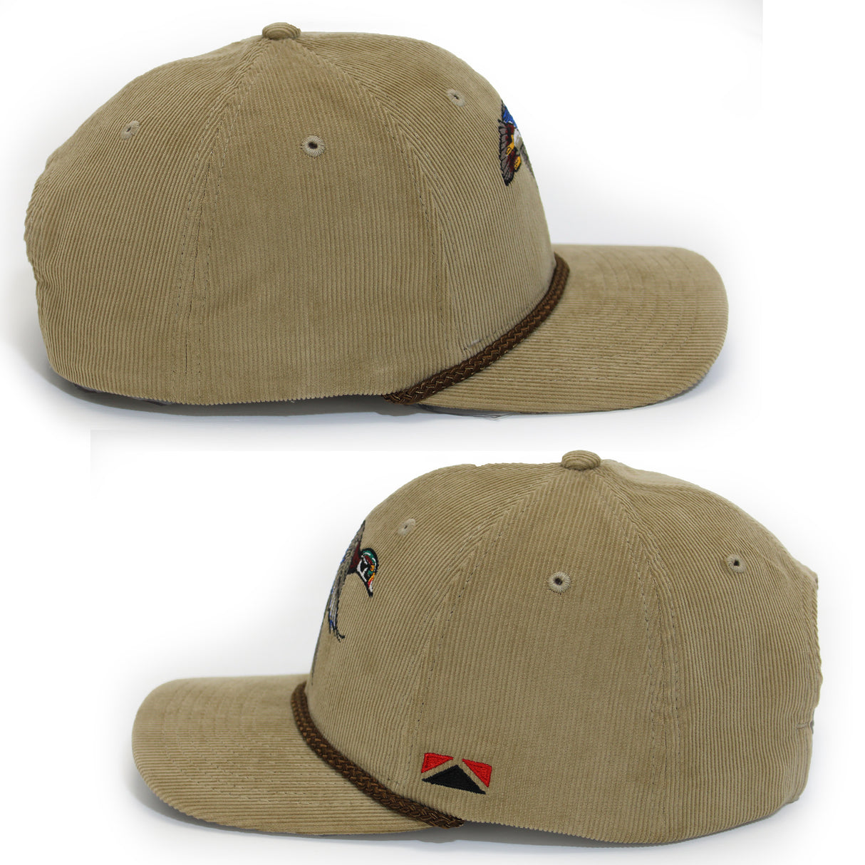 Corduroy Wood Duck 6-Panel Performance Cap