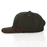 Canvas Mallard Drake Duck Hat with Wax Cloth Visor