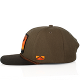 Canvas Upland Flush Patch Hat with Wax Cloth Visor