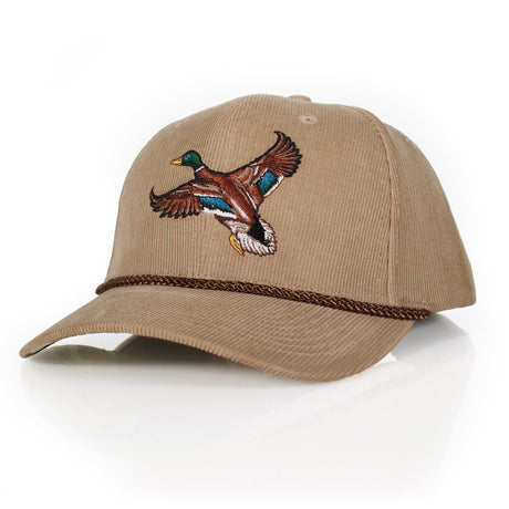 Corduroy Mallard Drake 6-Panel Performance Cap