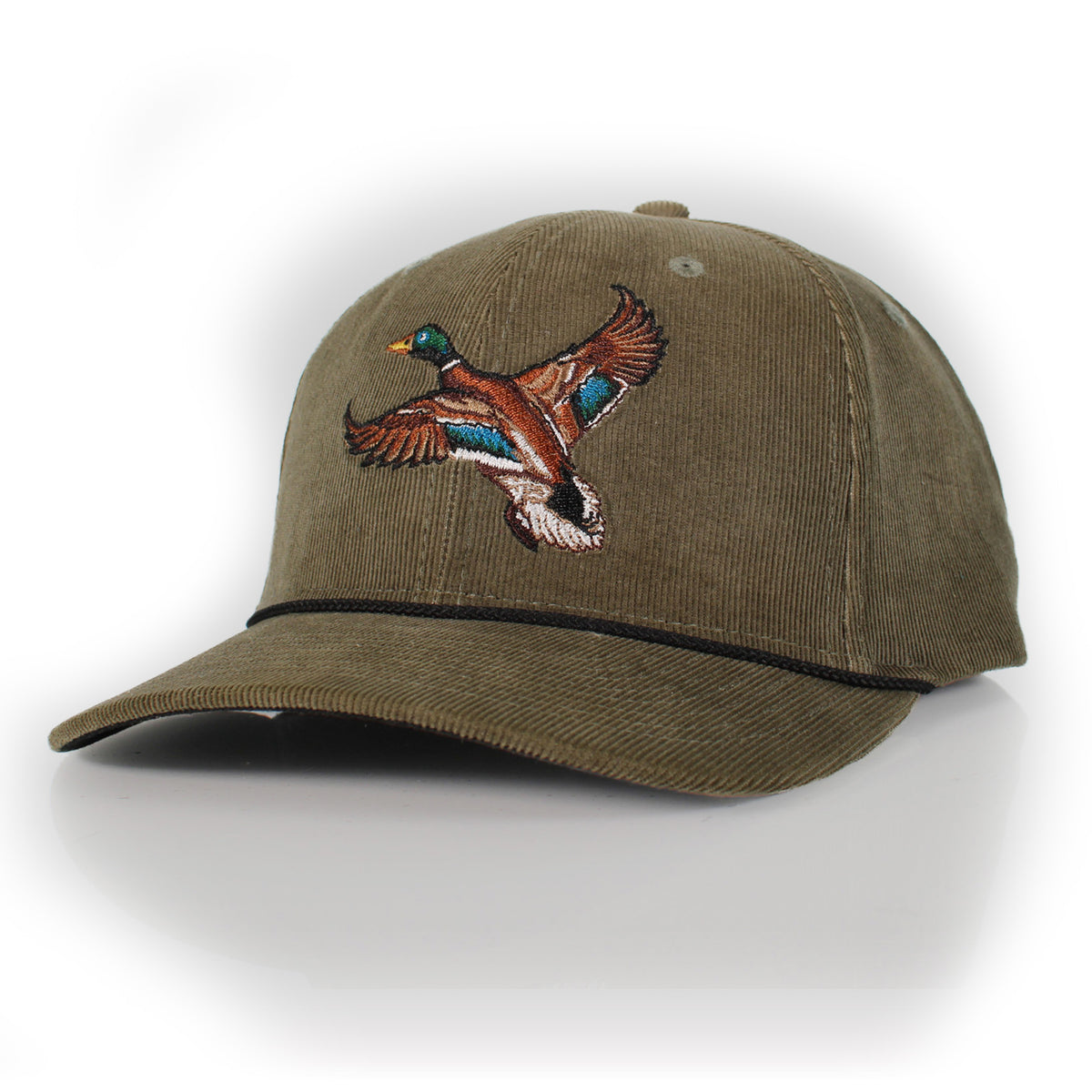 Corduroy Mallard Drake 6-Panel Performance Cap