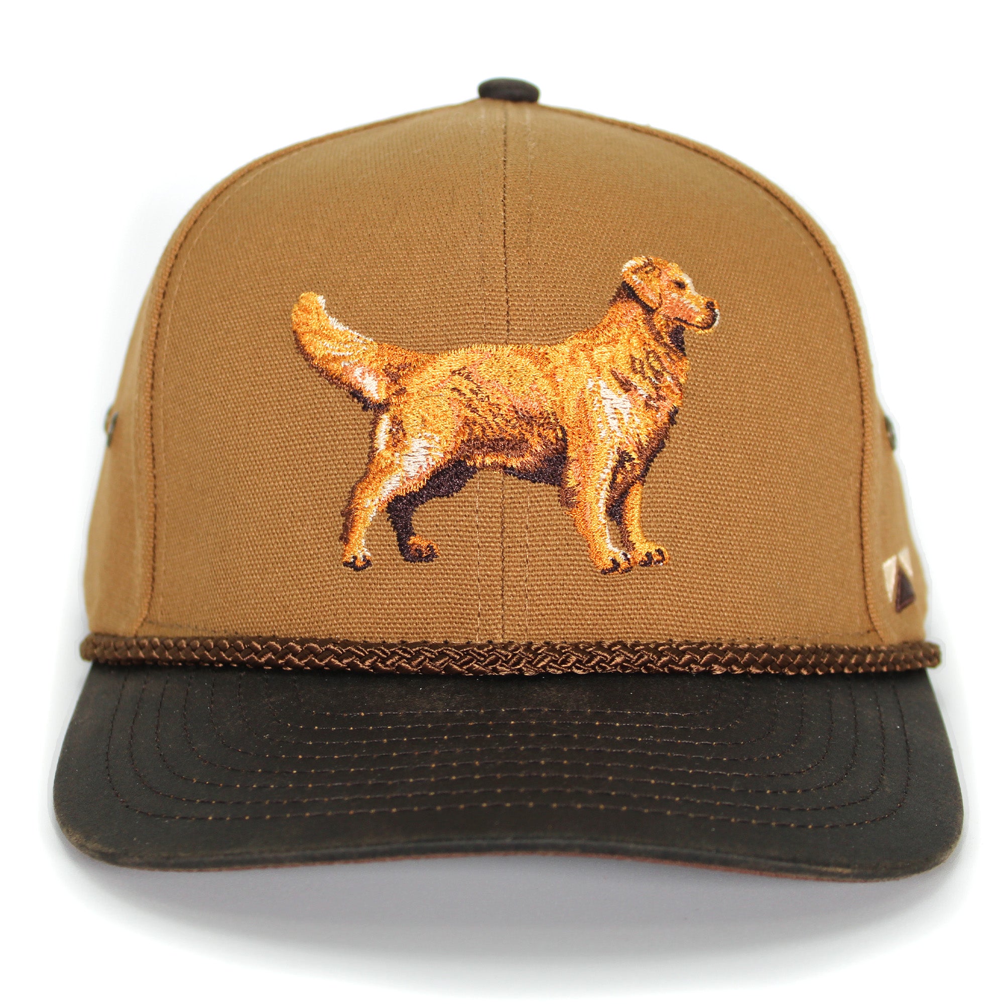 German Shorthaired Point Canvas Cap Wax Cloth Visor - Paramount