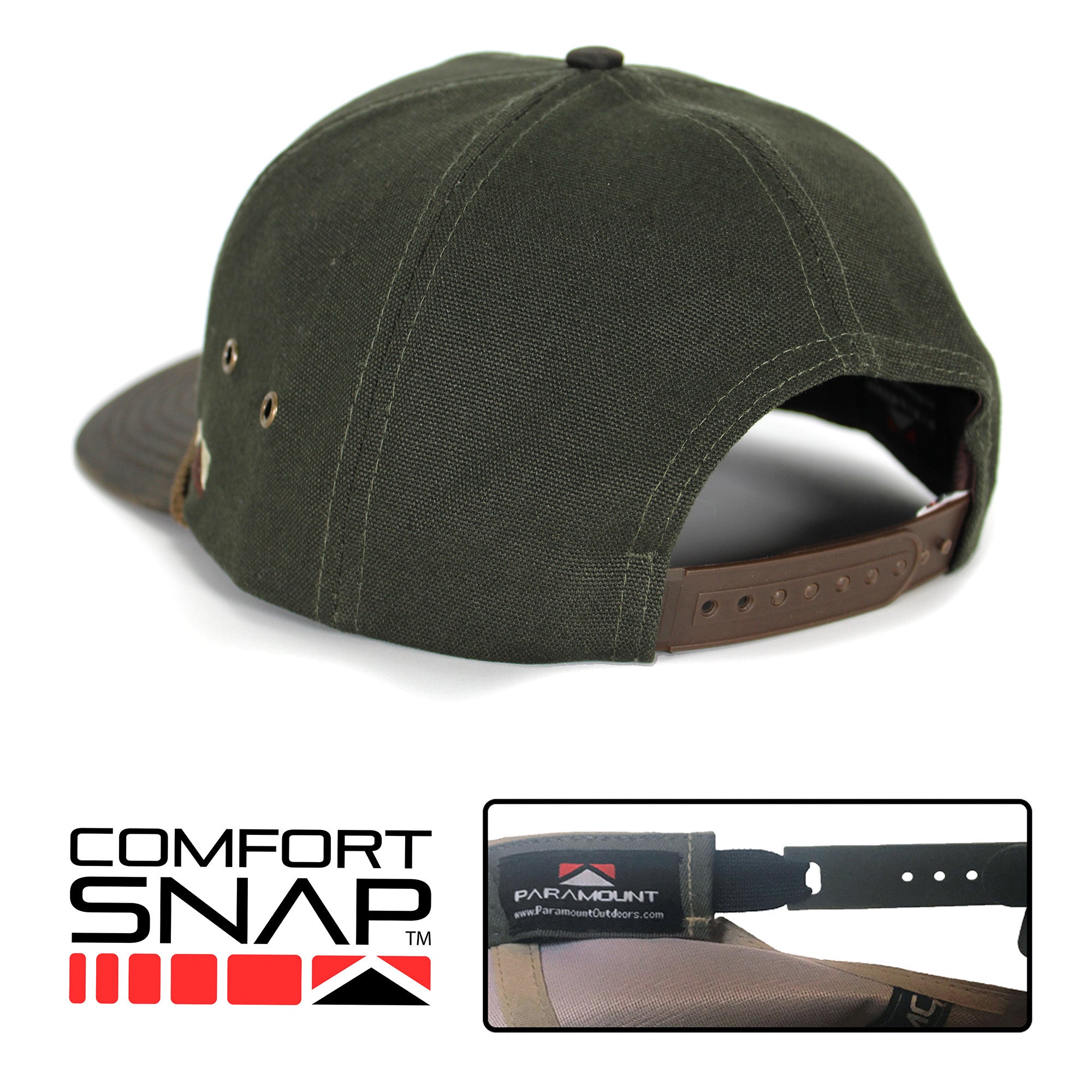 German Shorthaired Point Canvas Cap Wax Cloth Visor - Paramount