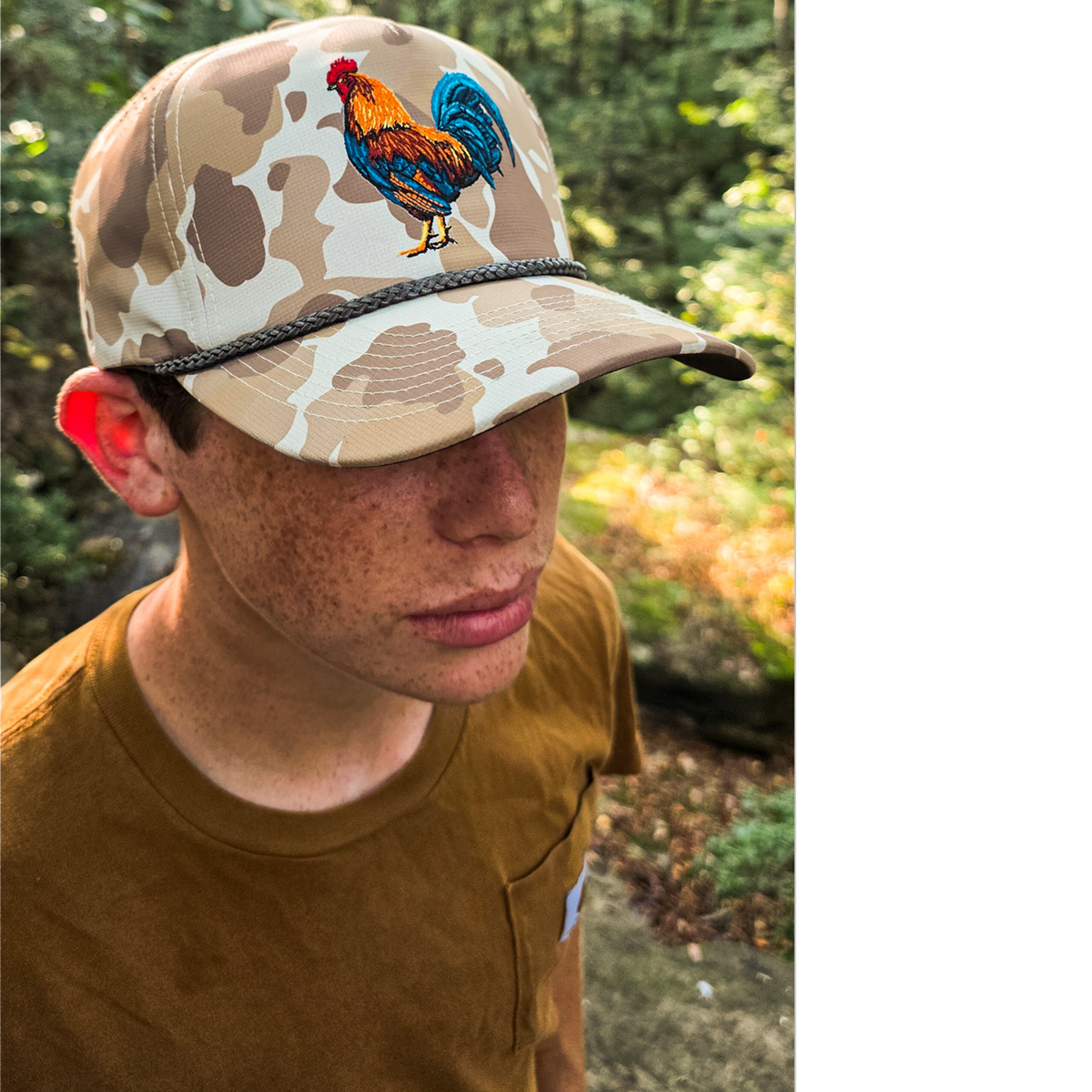 Cock of the Walk 5-Panel Rooster Trucker Hat