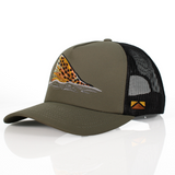 Brown Trout Tail Mesh Back 5-Panel