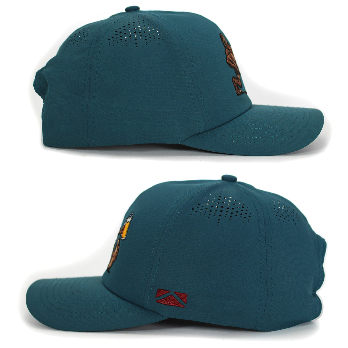 Bigfoot Beer Run Hat 6-Panel Performance Cap