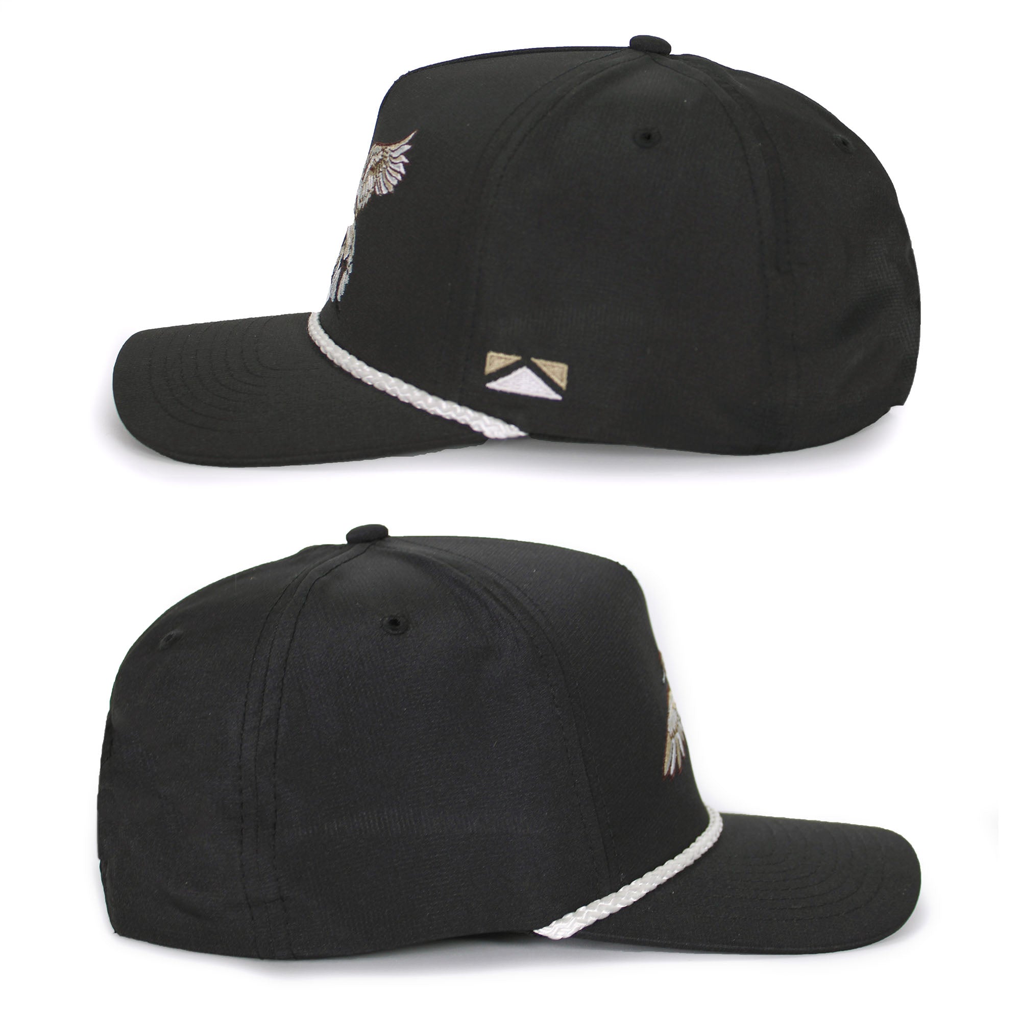 Wood Duck Hat Rope Cap 5-Panel Ridgeline Mesh Back - Paramount