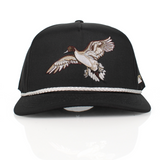 Black Pintail Performance Rope Cap