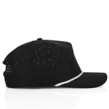 Black Lab Duck Dog 5-Panel Trucker Black