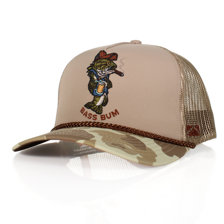 Bass Bum 5-Panel Bass Fishing Hat