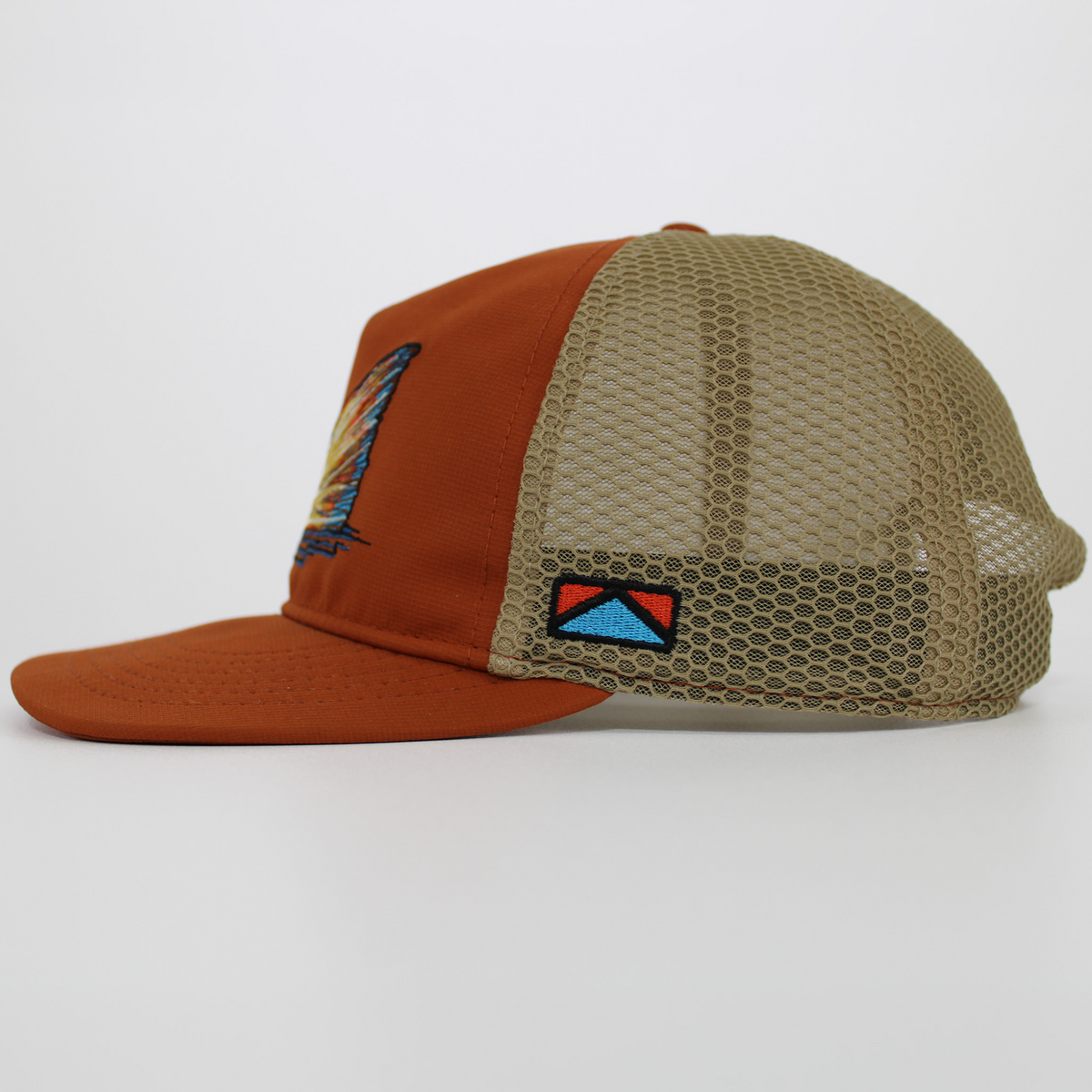 Redfish Tail Mesh Back Performance Hat