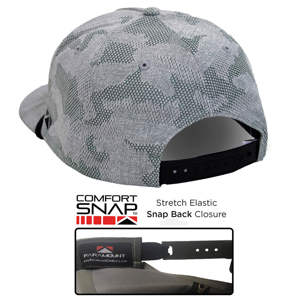 Wolf Howl Cloud Texture 5-Panel Rope Cap