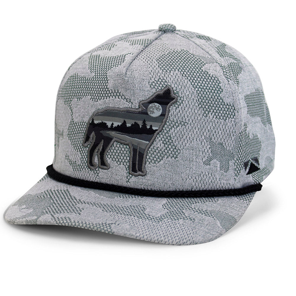 Bushido Wolves 5 Panel Hat DarcSport 】BUSHIDO WOLF HEAD 5 PANEL