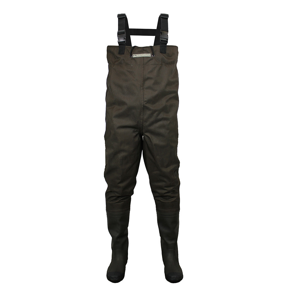 Backwater 2-Ply Rubber Cleated Bootfoot Chest Wader - Paramount Outdoors