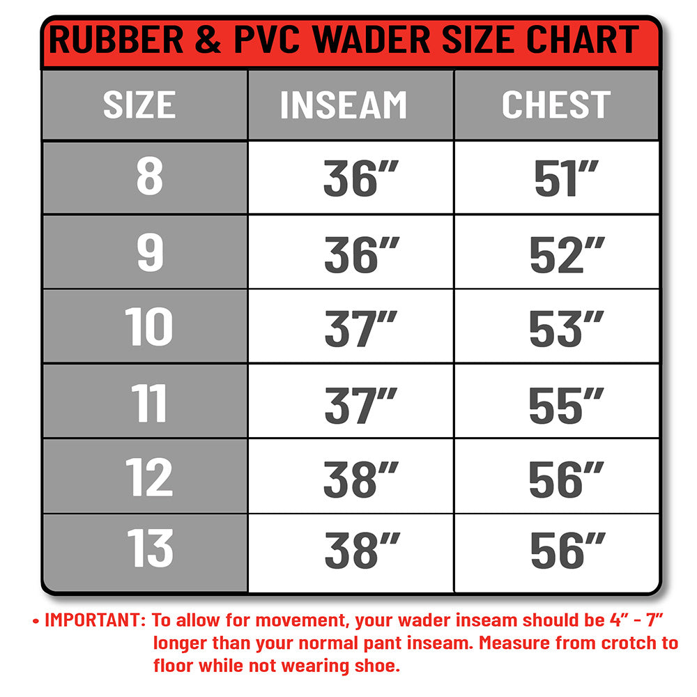 Chest Wader PVC Lightweight Fishing Wading Pants For Men Women(41 Size )