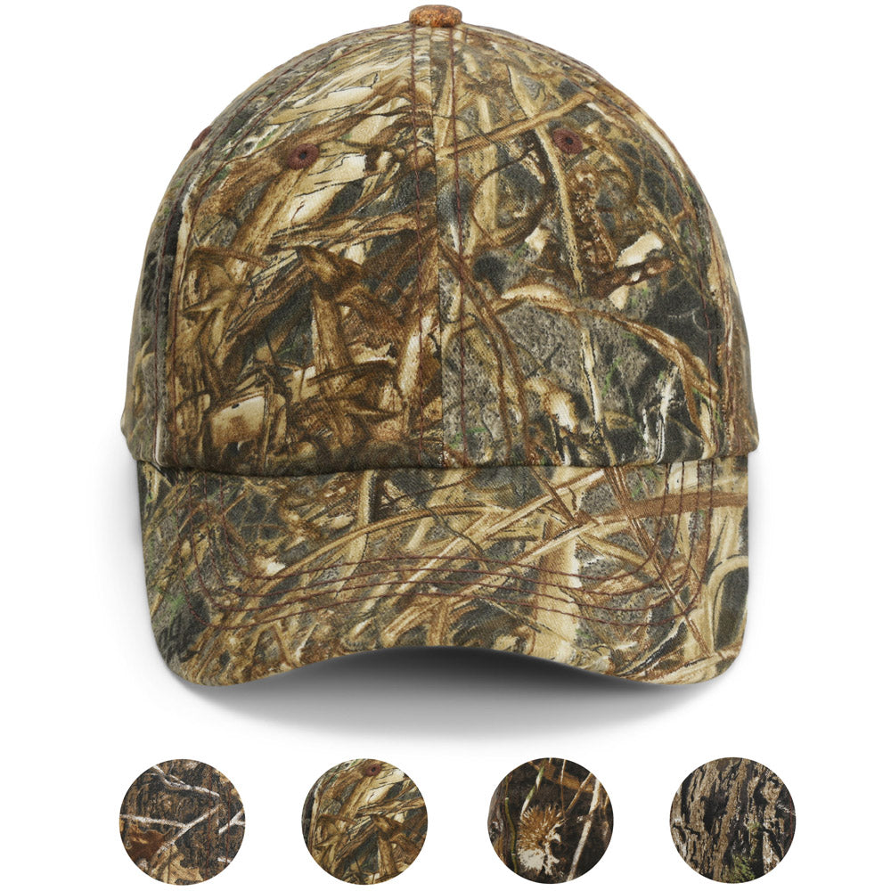 Trail 6 Panel Blank Camo Cap Paramount Outdoors